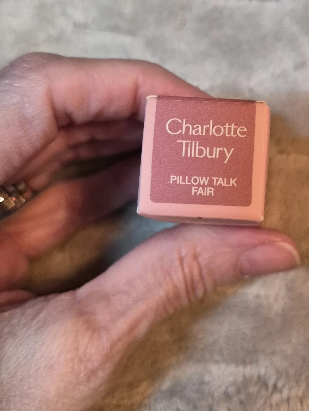 Charlotte Tilbury K.I.S.S.I.N.G: Pillow Talk Fair, .12oz (Full Size), NIB